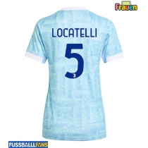 Juventus Manuel Locatelli #5 Auswärtstrikot Frauen 2025-26 Kurzarm